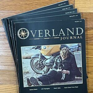 OVERLAND ADVENTURE TRAVEL 2014 (5 magazine FIELD SET)
